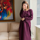 Crimson Elegance 2pc Co Ord Set